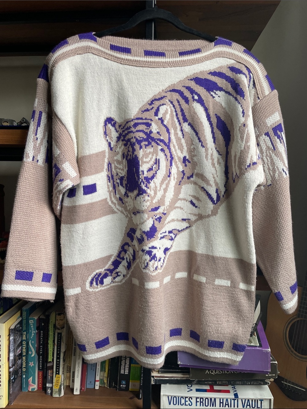 80s Knit Tiger Sweater